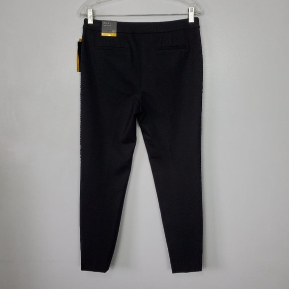 Alfani Black Slim Leg Tummy Control Classic Timeless Career Pants NWT Size 8P - Picture 5 of 11